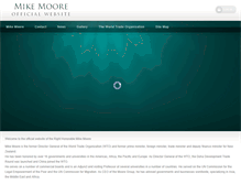 Tablet Screenshot of mike-moore.info